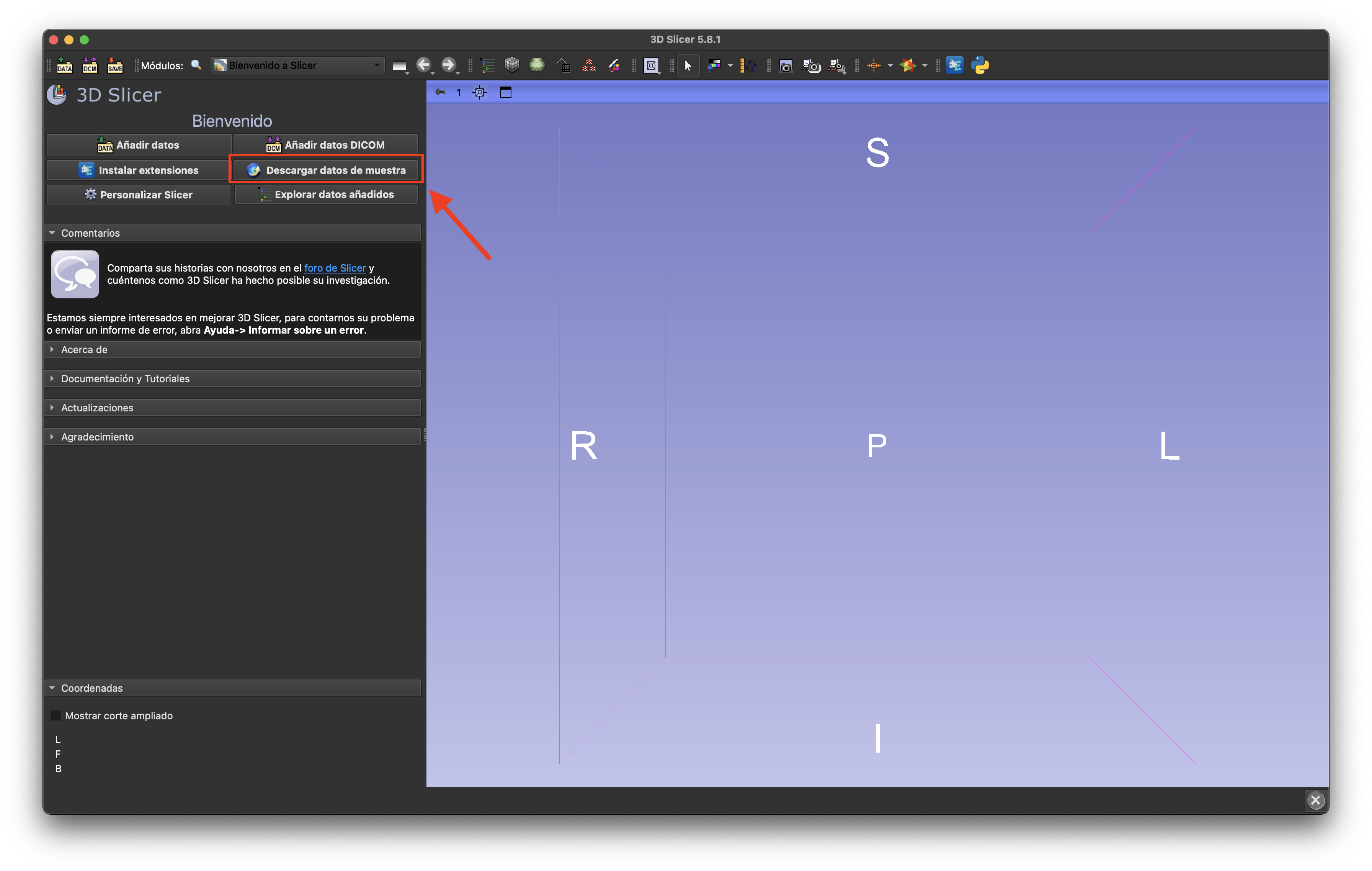 Descargar datos de ejemplo
