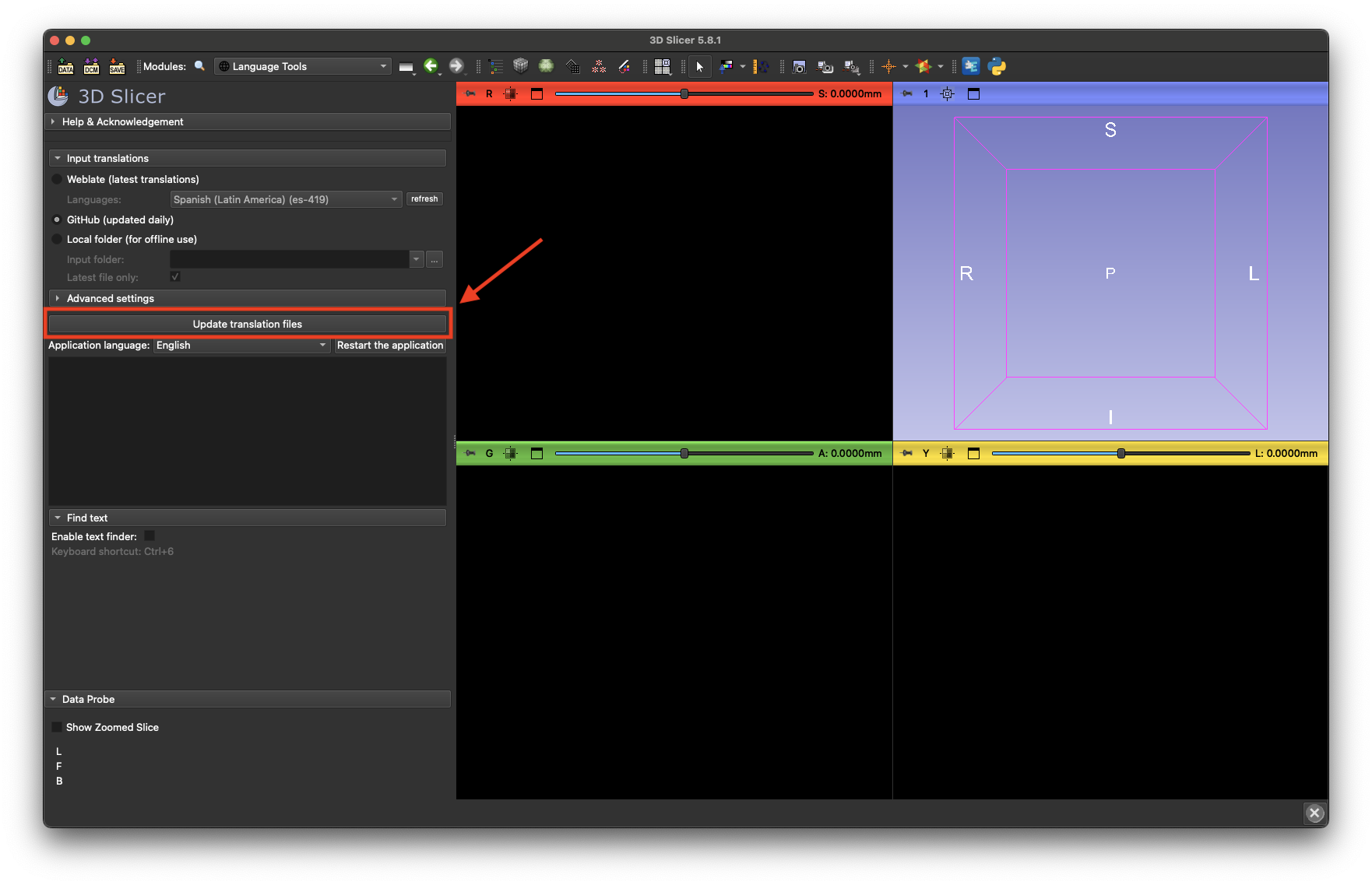 Actualizar traducciones